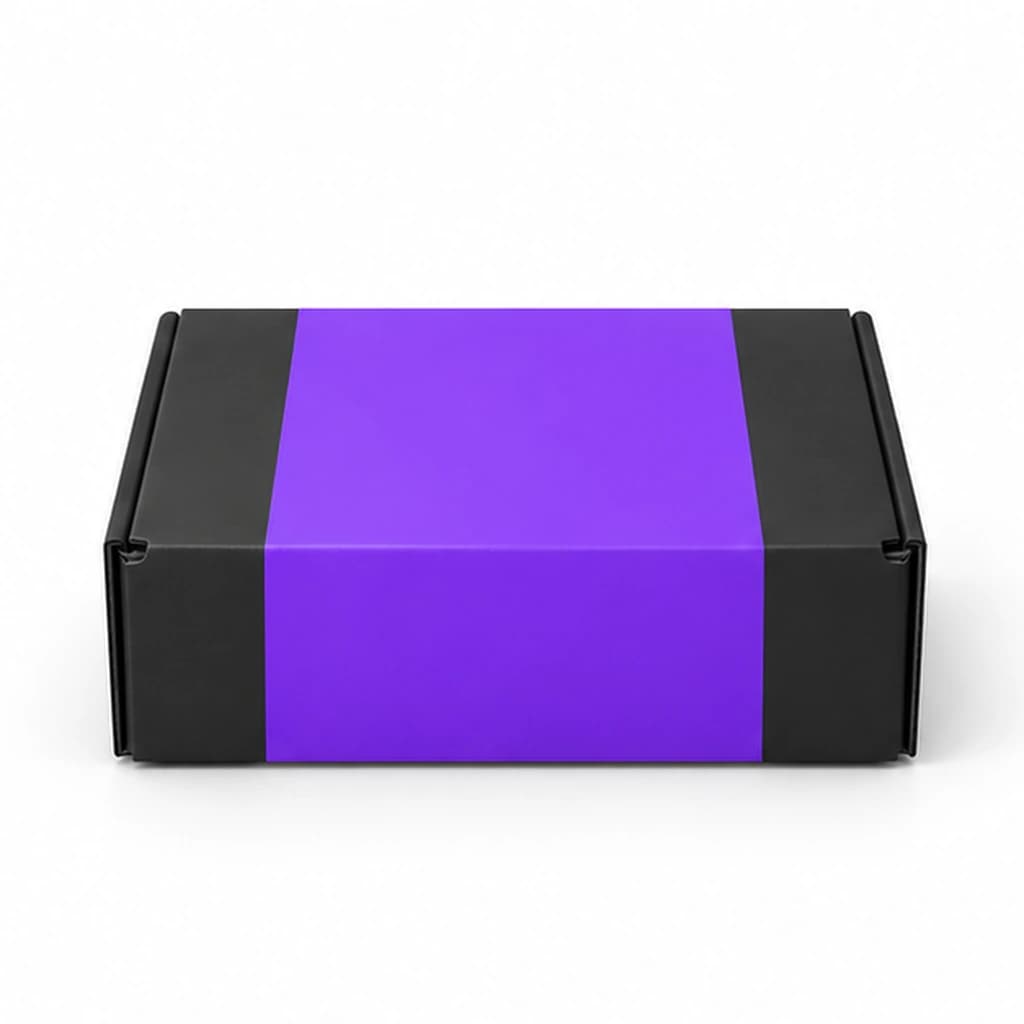 Doos met gepersonaliseerde wikkel