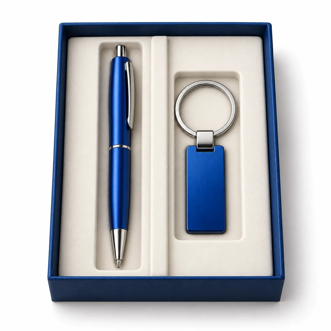 Blauw bedankduo