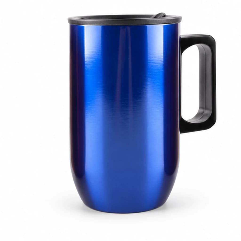 Blauwe bedrijfsmok