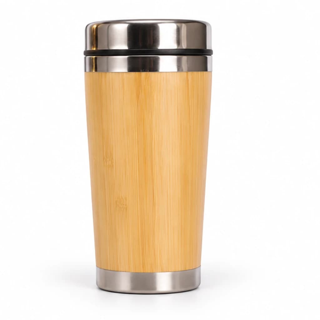 Beker van bamboe en staal: afbeelding 2