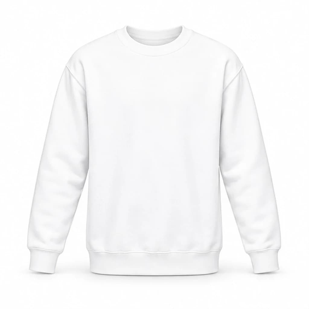 Sweatshirt met ronde hals
