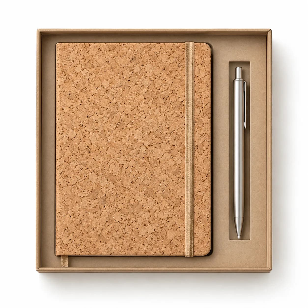 Duo kurken notitieboek en pen