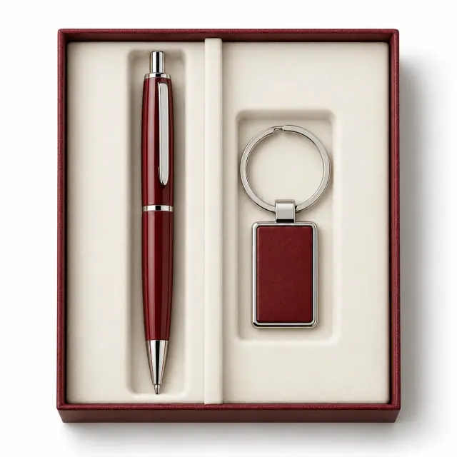 Executive duo pen en sleutelhanger